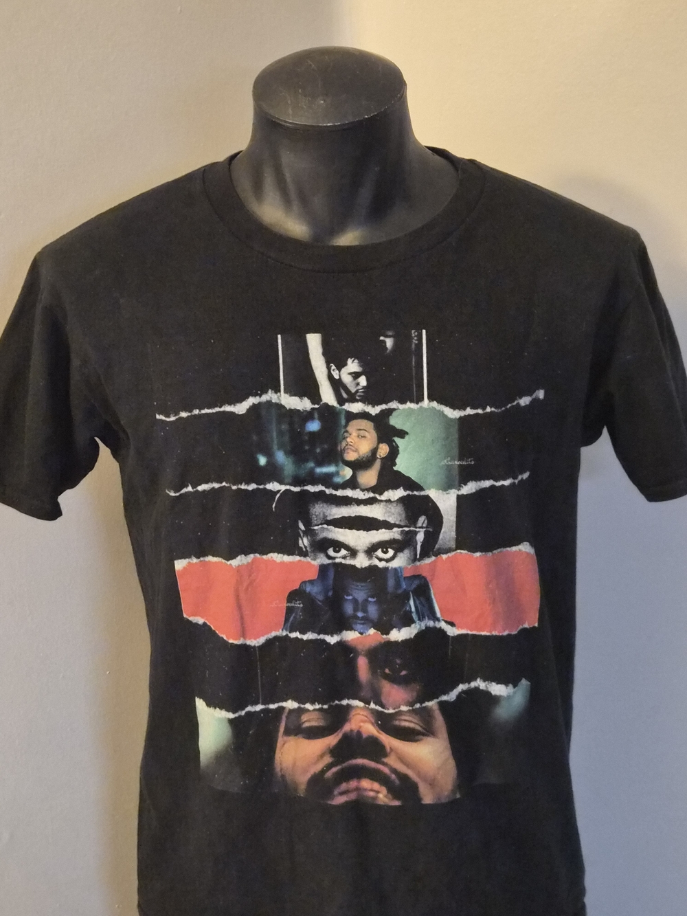 The Weeknd Graphic T-Shirt Black Men's Medium XO Music Streetwear